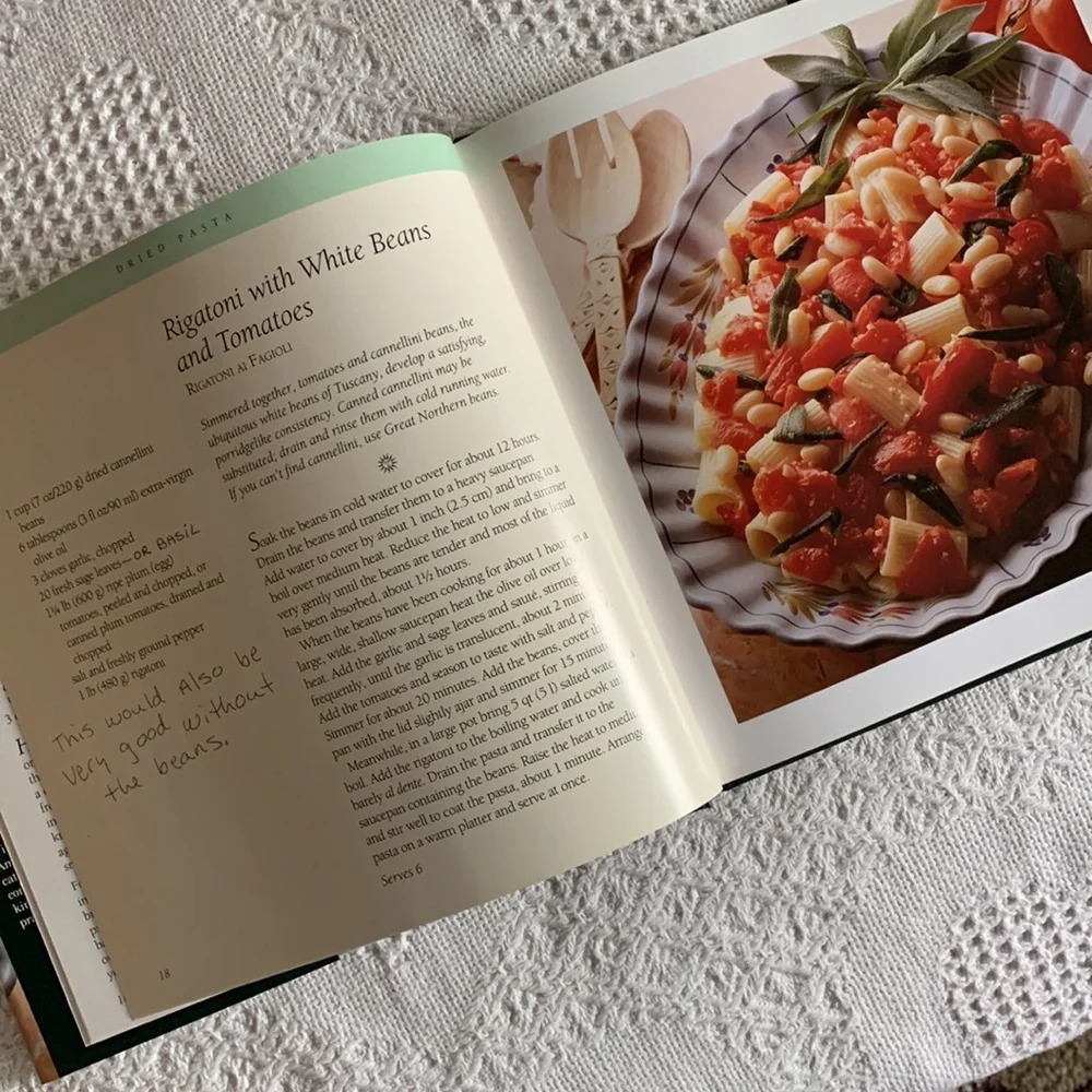 Williams–Sonoma Kitchen Library Pasta/Stir-fry hardcover cookbooks set of 2
